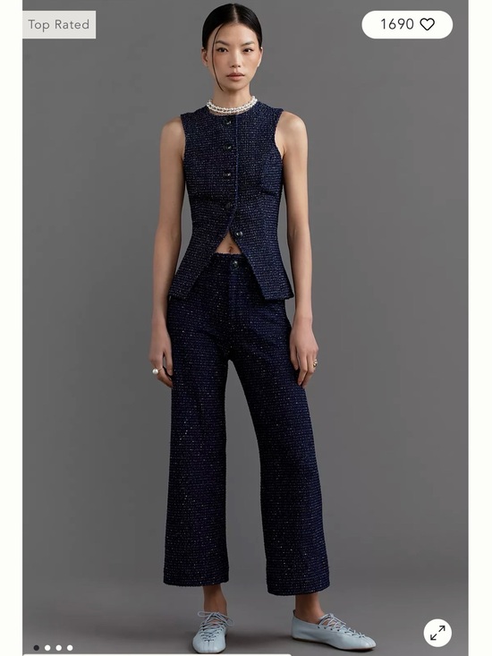 Maeve Pants - NWT Anthropologie Maeve Colette Wide Leg Cropped Pants
